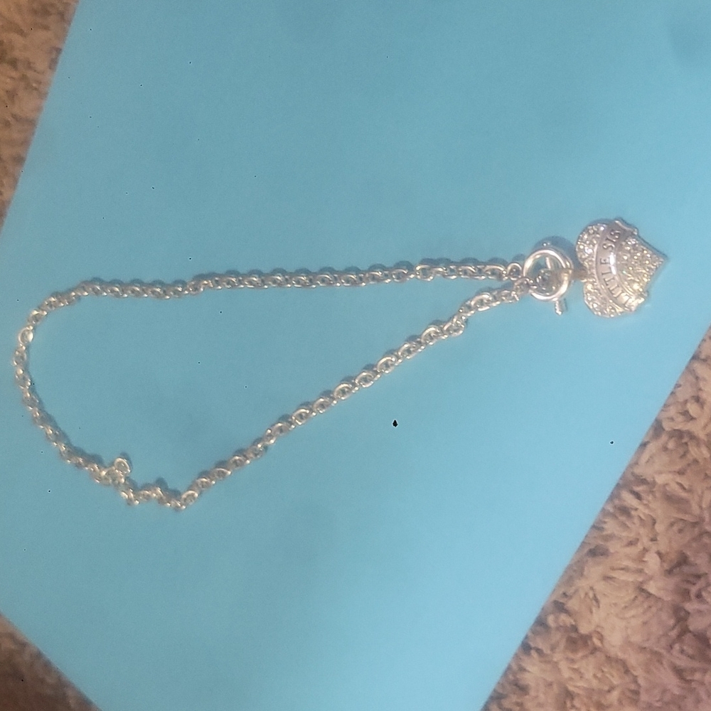 💖Little Sister Heart pendant toggle chain necklace 💓 💖